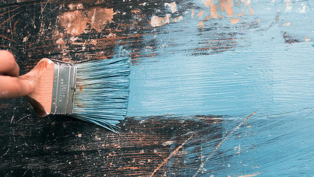 Wood painting 2 رنگ کردن چوب
