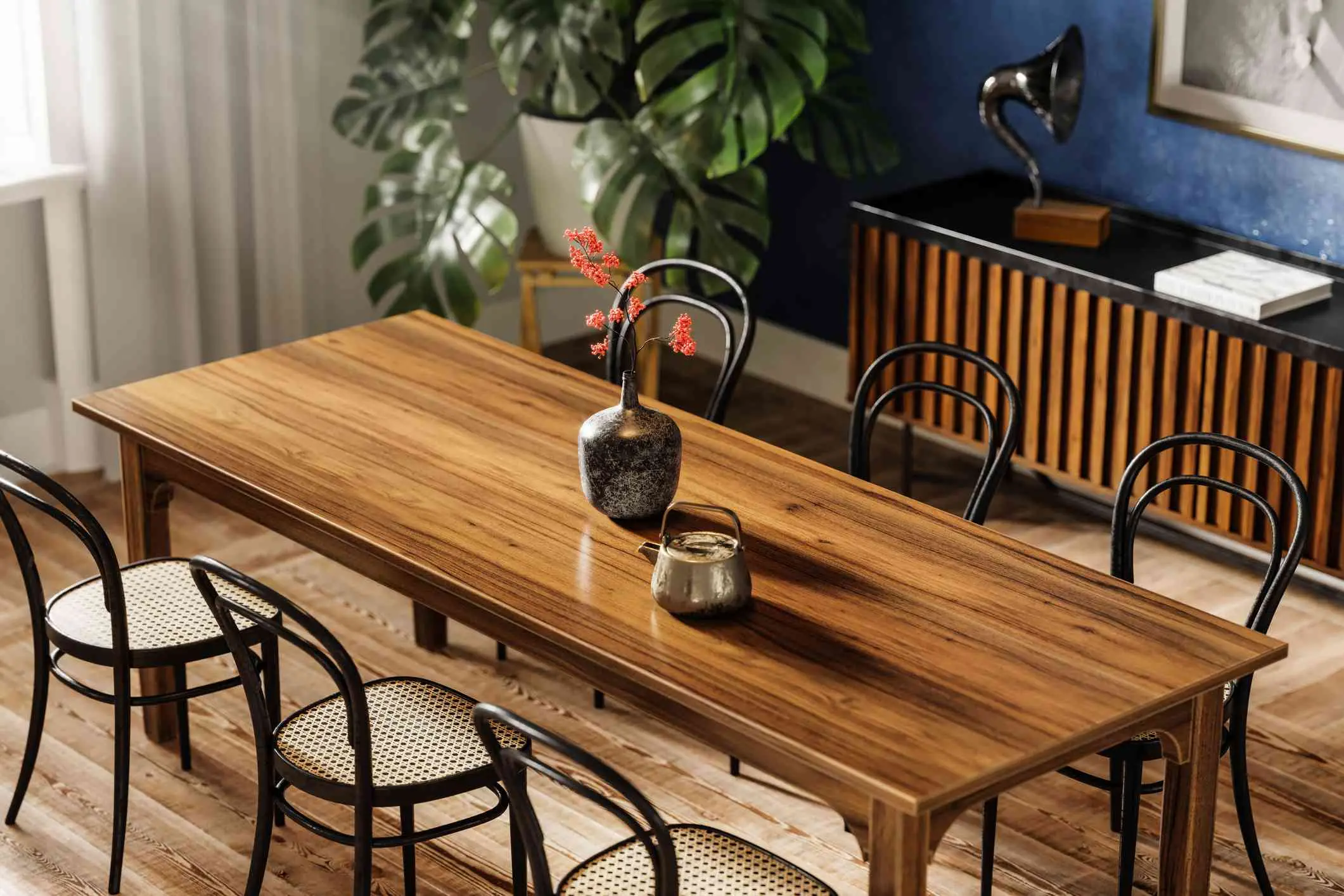 Modern dining table میز ناهار خوری مدرن